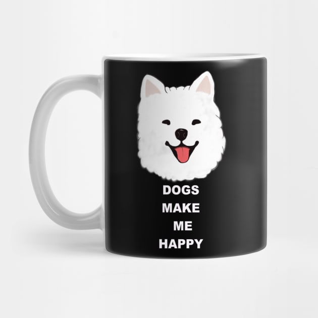 Samoyed make me happy by rail_rz